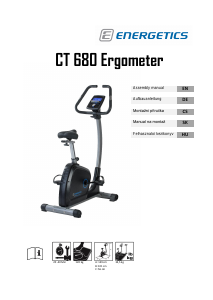 Handleiding Energetics CT 680 Hometrainer