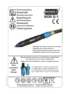 Bedienungsanleitung Hazet 9035 G-1 Graveur