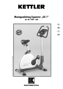 Bedienungsanleitung Kettler GX-1 Heimtrainer