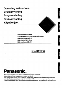 Handleiding Panasonic NN-K257W Magnetron