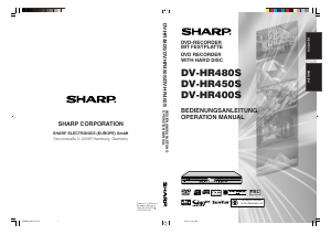 Bedienungsanleitung Sharp DV-HR480S DVD-player