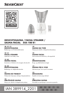 Handleiding SilverCrest IAN 389914 Gezichtssauna
