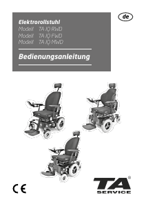 Bedienungsanleitung TA Service TA IQ RWD Elektrorollstuhl
