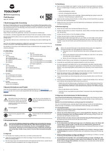 Mode d’emploi Toolcraft 2372776 Graveur