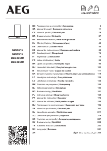 Manual AEG DBB3951M Hotă
