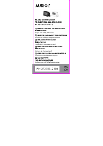 Vadovas Auriol IAN 373928 Žadintuvas