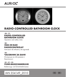 Manual Auriol IAN 354149 Ceas
