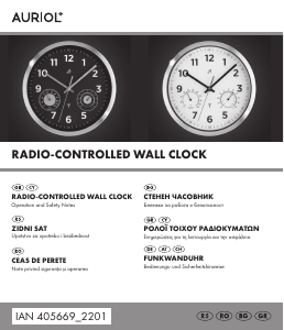 Manual Auriol IAN 405669 Ceas