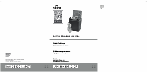 Εγχειρίδιο Crivit IAN 384301 Ψυκτικό κουτί