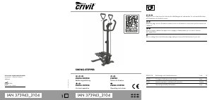 Manuale Crivit IAN 373943 Stepper