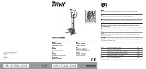 Εγχειρίδιο Crivit IAN 373943 Στεπ