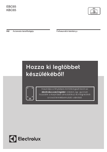 Használati útmutató Electrolux KBC65T Kávéautomata