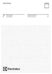 Manuale Electrolux KESC8300L Lavastoviglie