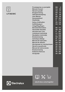 Посібник Electrolux LIT30230C Конфорка