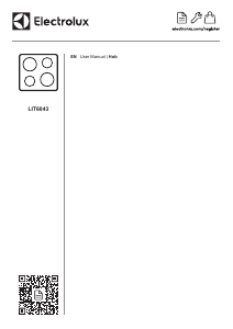 Manual Electrolux LIT6043 Hob