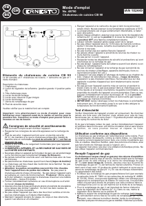 Mode d’emploi Ernesto IAN 102449 Torche de cuisine