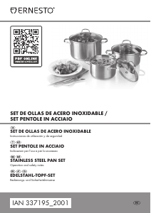 Manuale Ernesto IAN 337195 Pentola