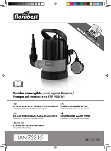 Manuale Florabest IAN 72315 Pompa dell'acqua