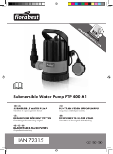 Käyttöohje Florabest IAN 72315 Vesipumppu