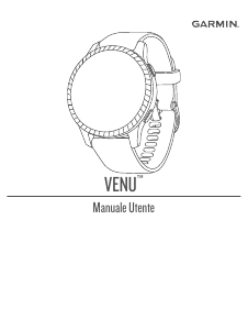 Manuale Garmin Venu Smartwatch