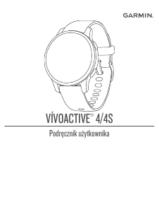 Instrukcja Garmin vivoactive 4S Smartwatch