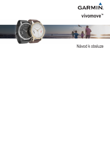 Manuál Garmin vivomove HR Chytré hodinky
