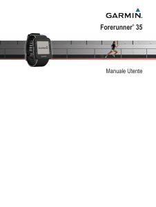 Manuale Garmin Forerunner 35 Orologio sportivo