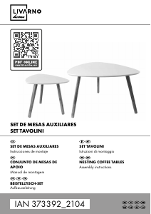 Manuale Livarno IAN 373392 Tavolino