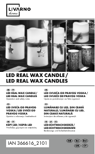 Priručnik Livarno IAN 366616 LED svijeća