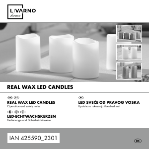 Priručnik Livarno IAN 425590 LED svijeća