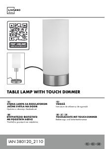 Manual Livarno IAN 380120 Lampă