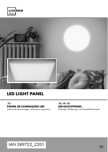 Manual Livarno IAN 389722 Candeeiro