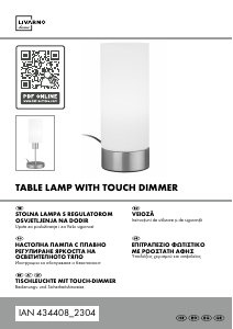 Manual Livarno IAN 434408 Lampă
