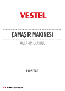 Kullanım kılavuzu Vestel EKO 5708 T Çamaşır makinesi