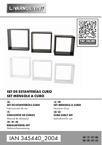 Manual de uso Livarno IAN 345440 Estante de pared