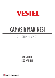 Kullanım kılavuzu Vestel EKO 9711 TGL Çamaşır makinesi