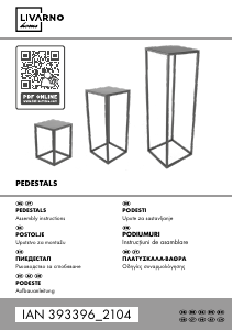 Manual Livarno IAN 393396 Masa laterală