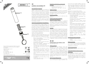 Manual de uso LivarnoLux IAN 114063 Linterna