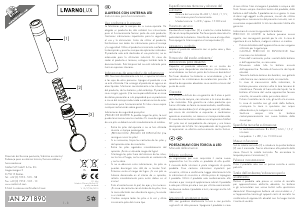 Manuale LivarnoLux IAN 271890 Torcia