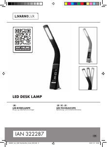 Brugsanvisning LivarnoLux IAN 322287 Lampe
