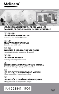 Manuál Melinera IAN 323841 LED Svíčka