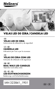 Manual de uso Melinera IAN 323841 Vela LED