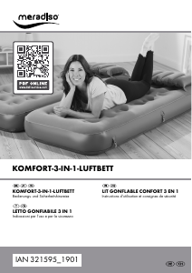 Manuale Meradiso IAN 321595 Letto gonfiabile