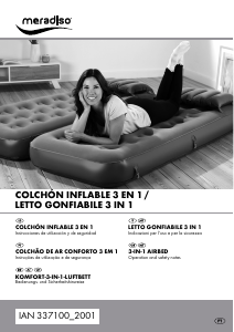 Manual de uso Meradiso IAN 337100 Cama de aire