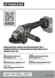 Manual Parkside IAN 391006 Rebarbadora