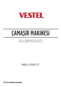 Kullanım kılavuzu Vestel Hizli 11912 TT Çamaşır makinesi