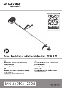 Наръчник Parkside IAN 440104 Резачка за храсти