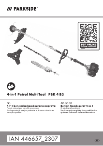 Priročnik Parkside IAN 446657 Motorna kosa