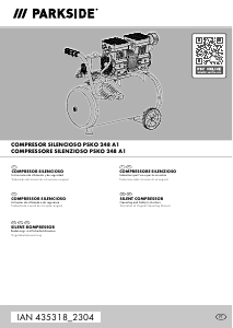Manual Parkside IAN 435318 Compressor