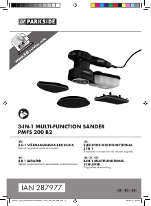 Manual Parkside IAN 287977 Şlefuitor delta